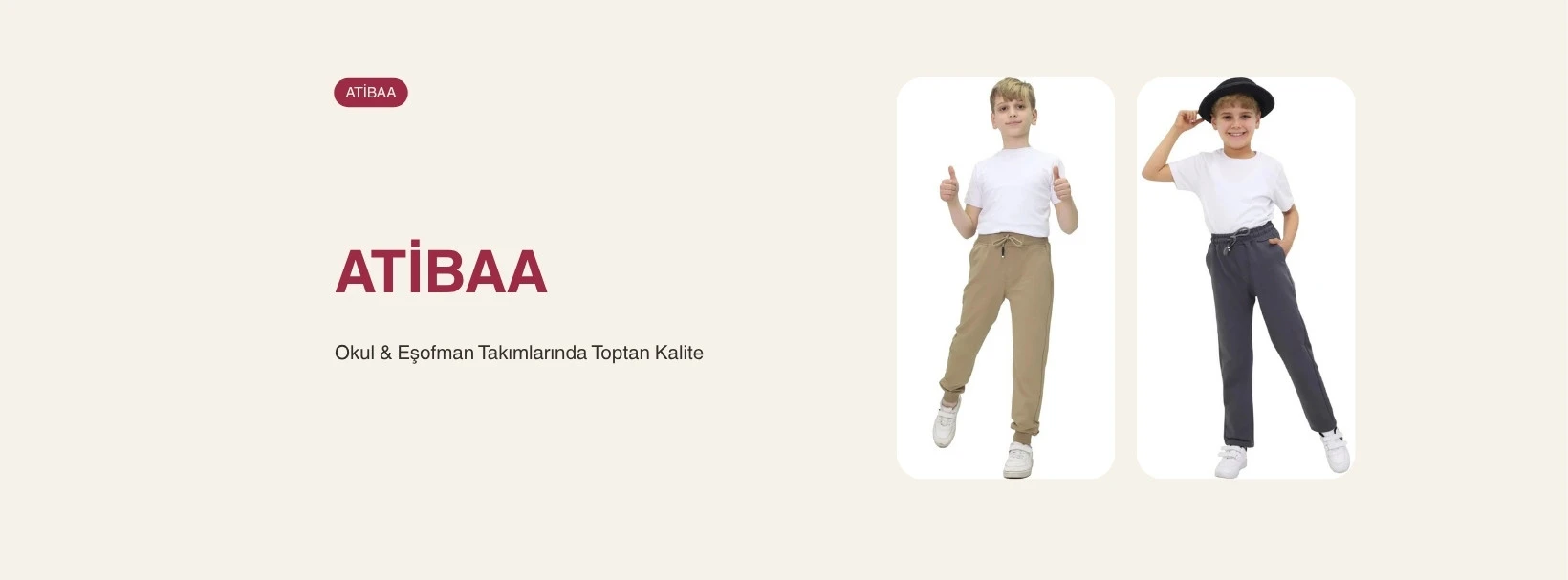 ATİBAA — okul ve eşofman takımlarında toptan kalite