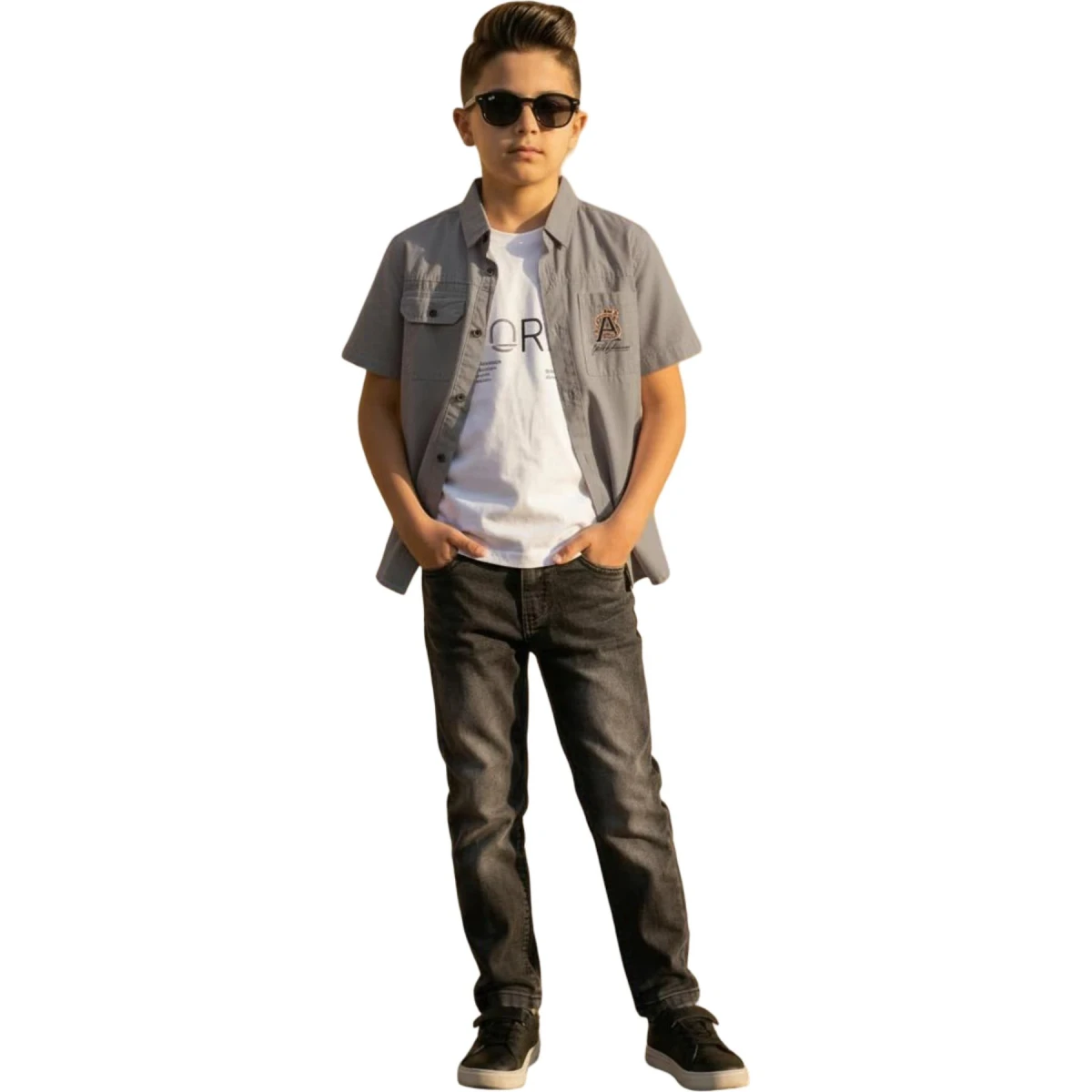 Boys' Shirt Set