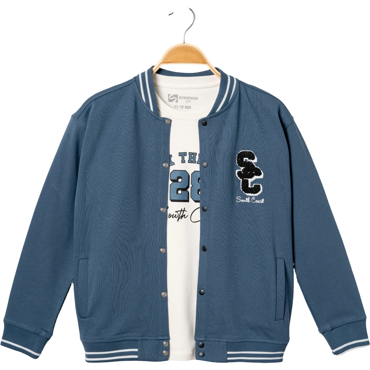 2-Piece College Jacket Set