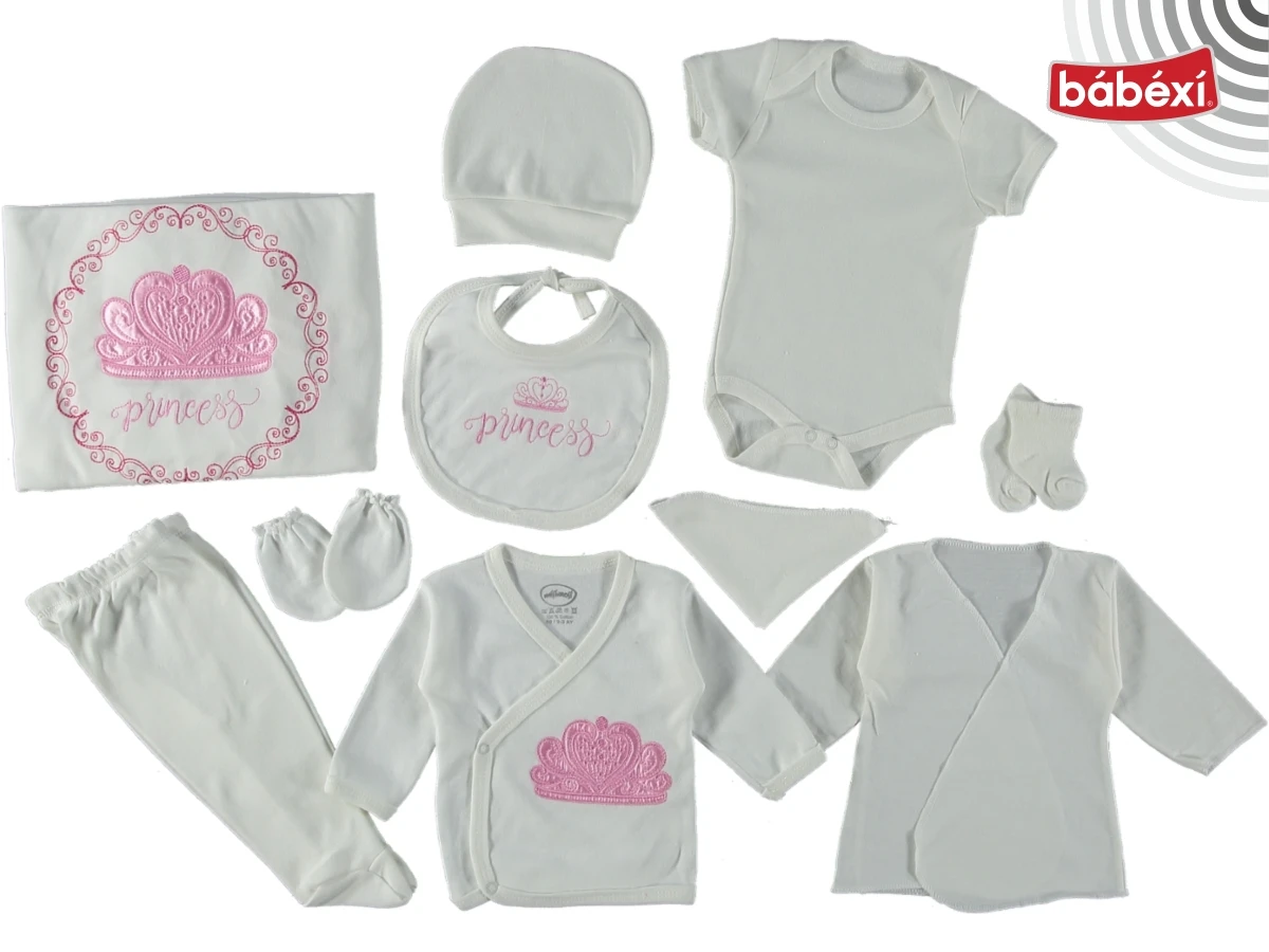 Little Princess 10-Piece Onesie Set