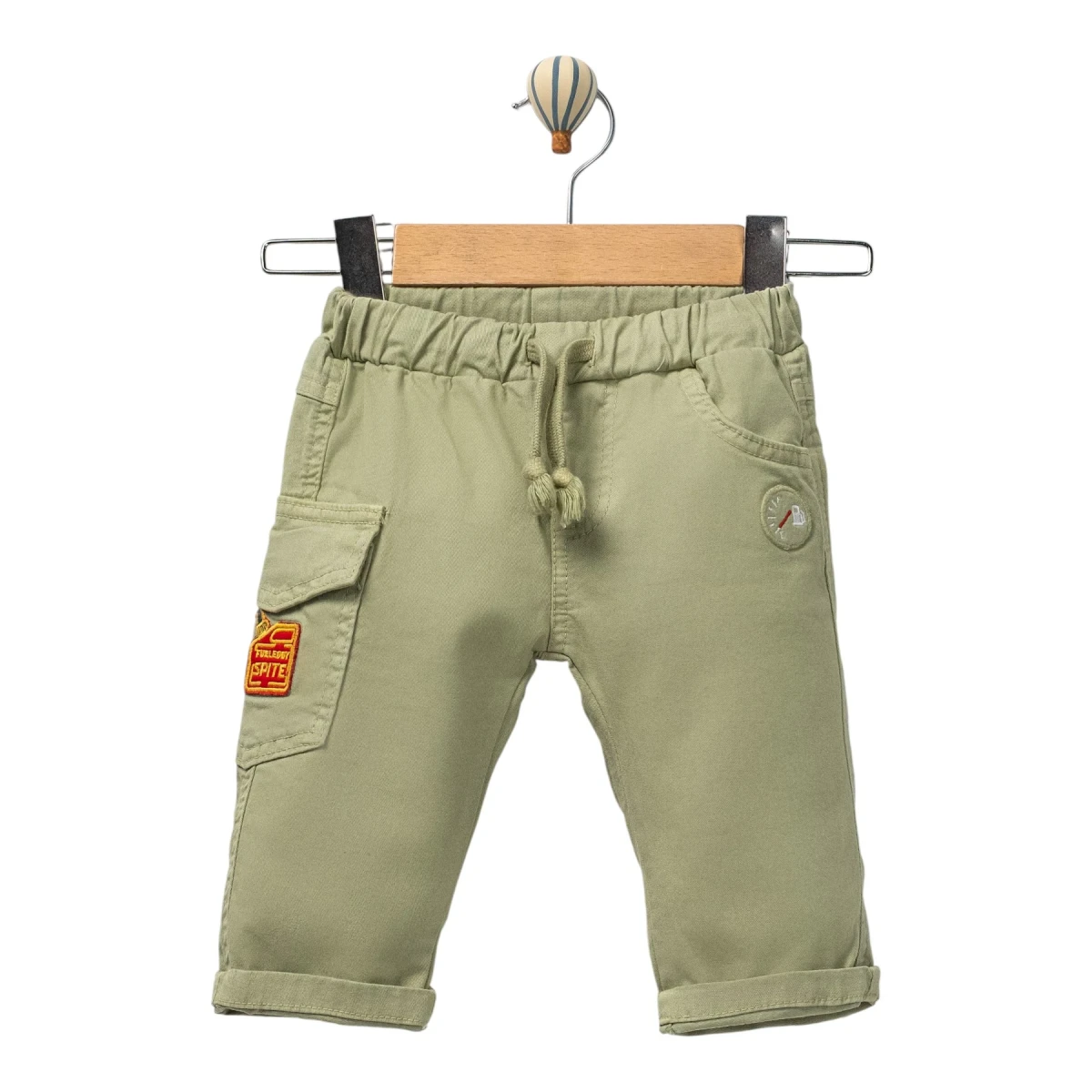 Crest Colorful Cargo-Pocket Trousers