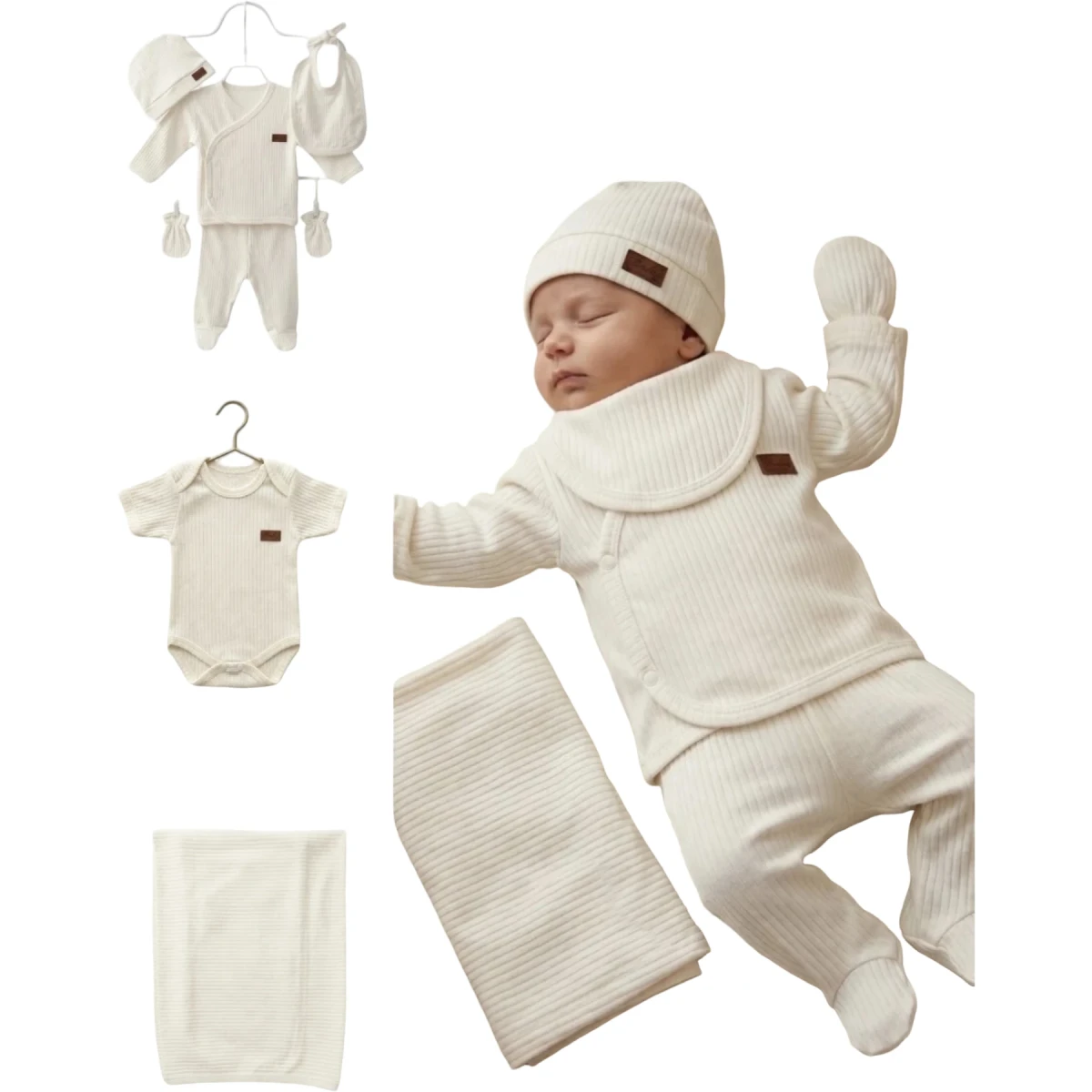Askılı Düz 7 Li Set