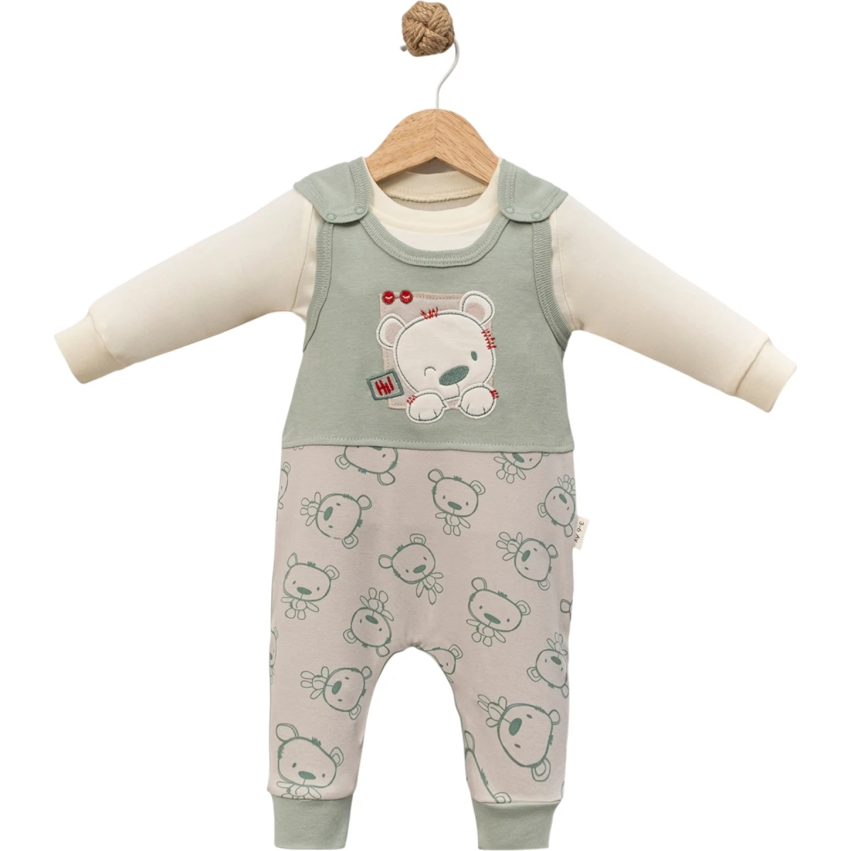 Strap Dungarees Set