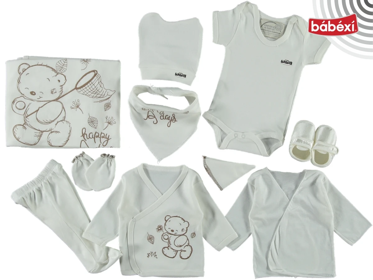 Hunter Bear 10-Piece Bodysuit Set