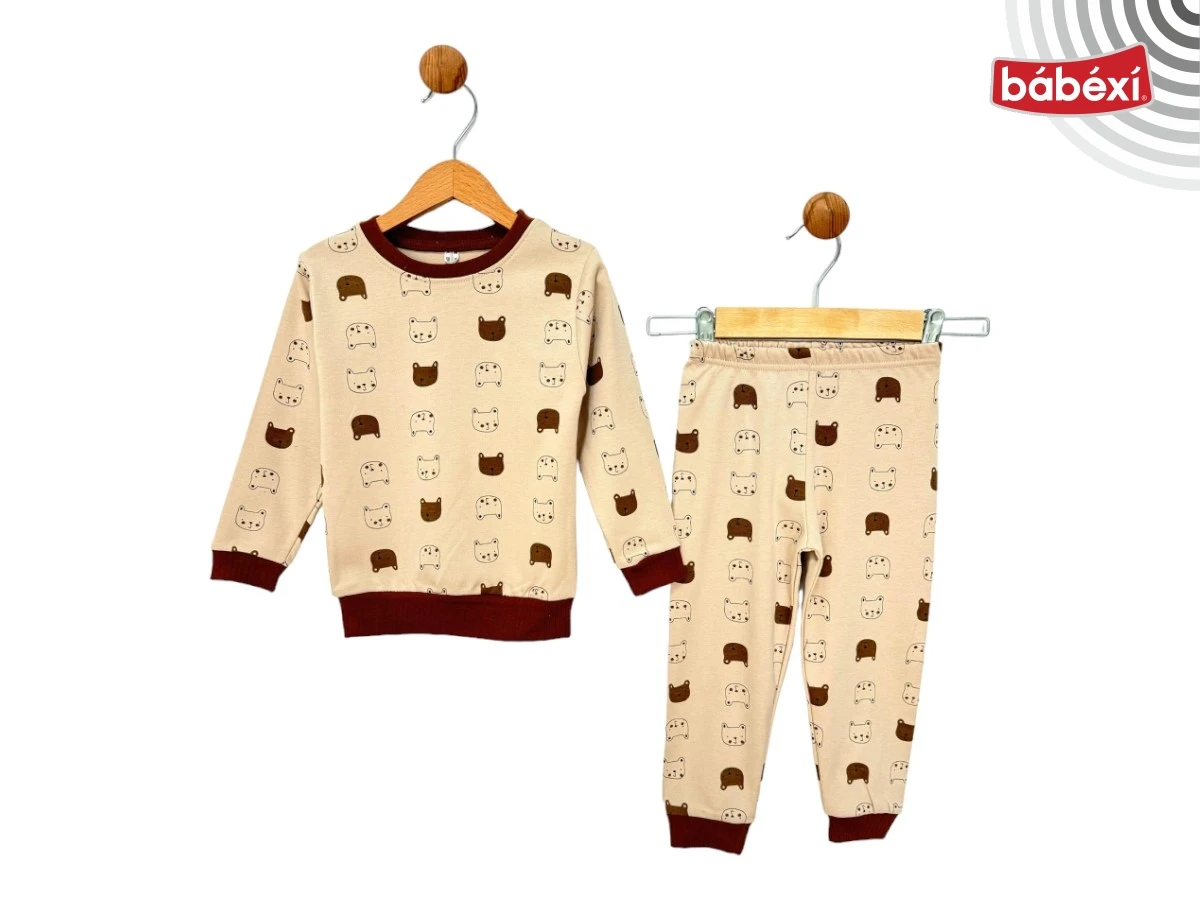 Ayıcık İnterlok Pijama Takım