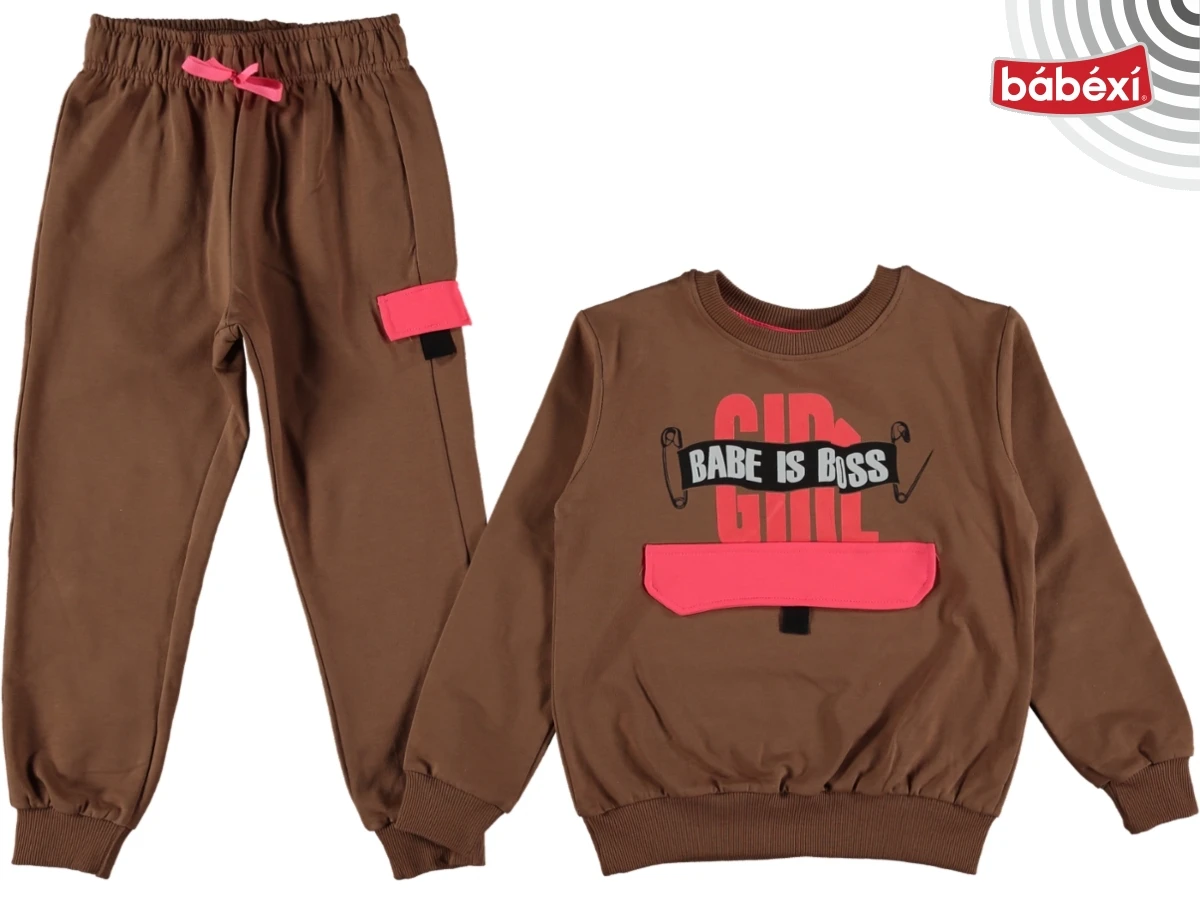Babe Is Boss Baskılı Kız Takım