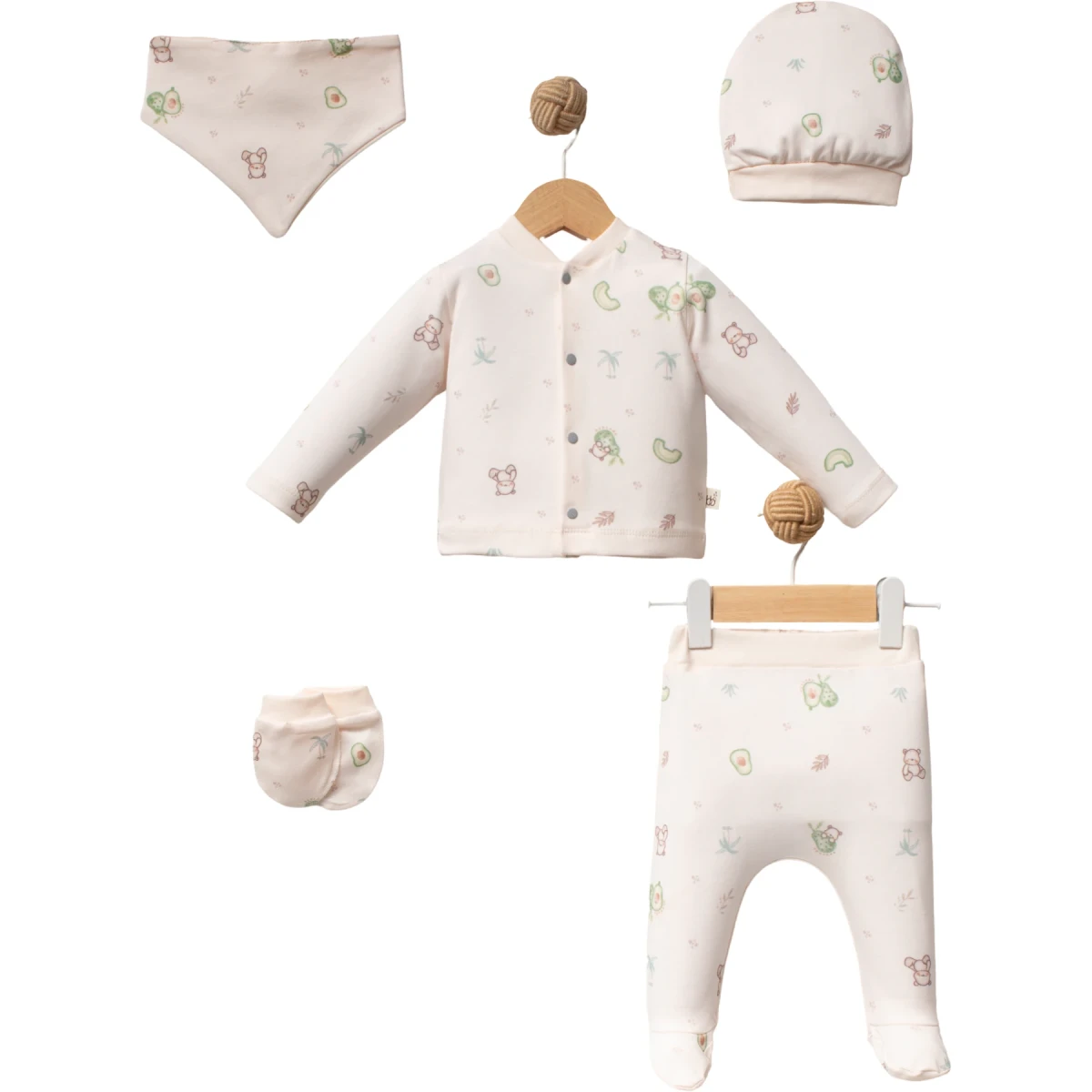 Baby Avocado 5-Piece Set