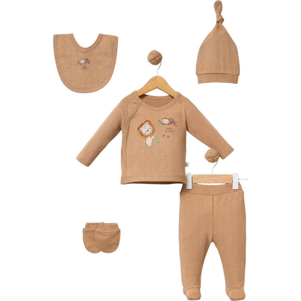 Baby Jungle 5 Parça Hastane Çıkış Seti