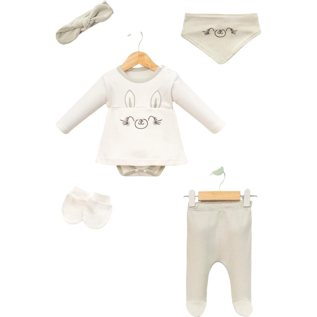 Bandana Bunny 5-Piece Set
