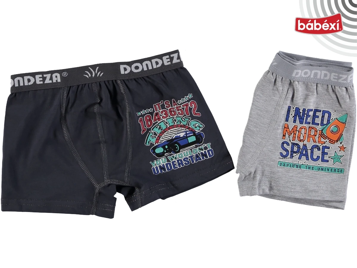 Baskılı Çocuk Boxer