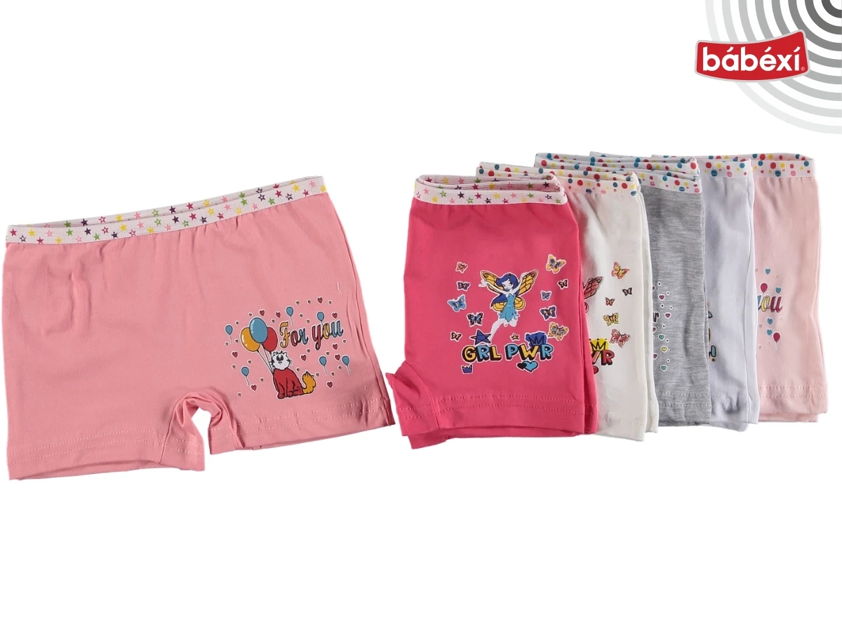 Baskılı Çocuk Boxer Kız
