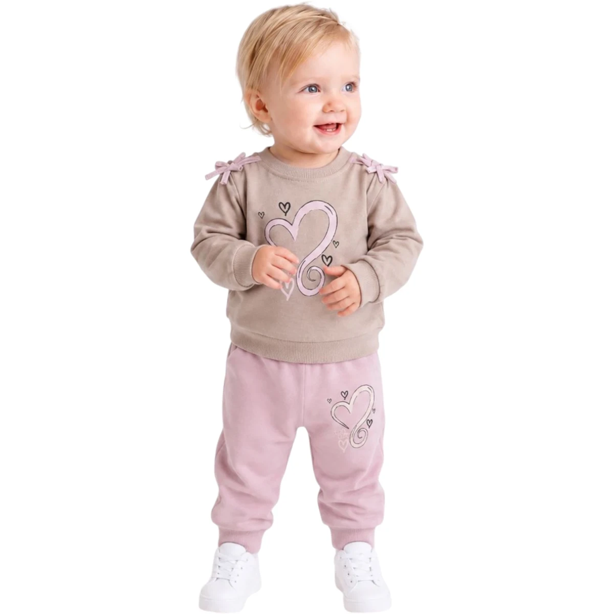 Printed Two-Ply Girl Set