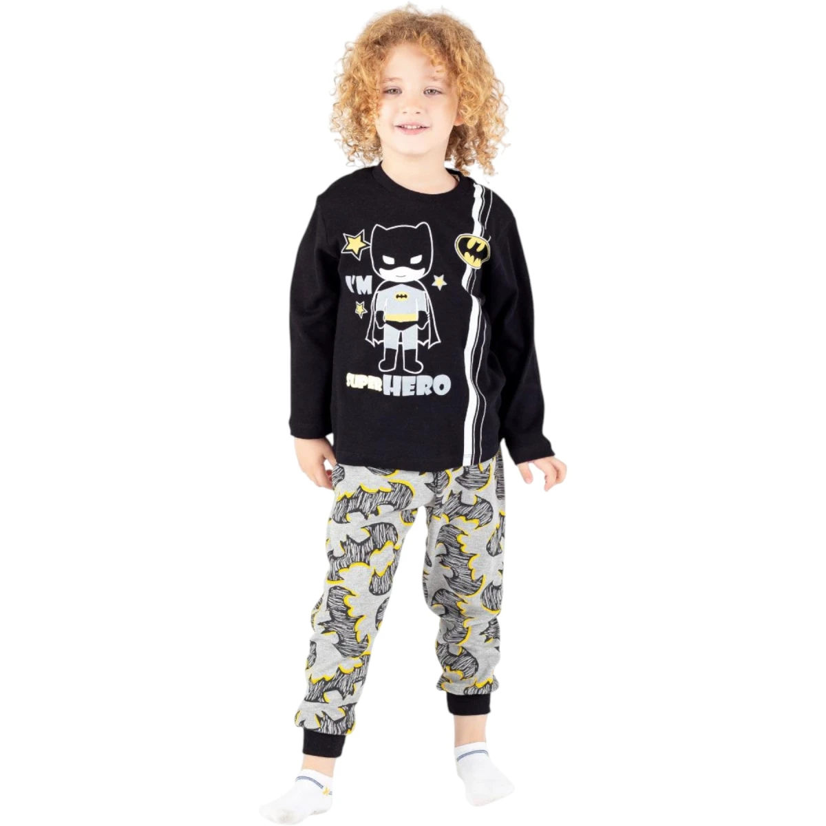 Batman Masked Pajama Set
