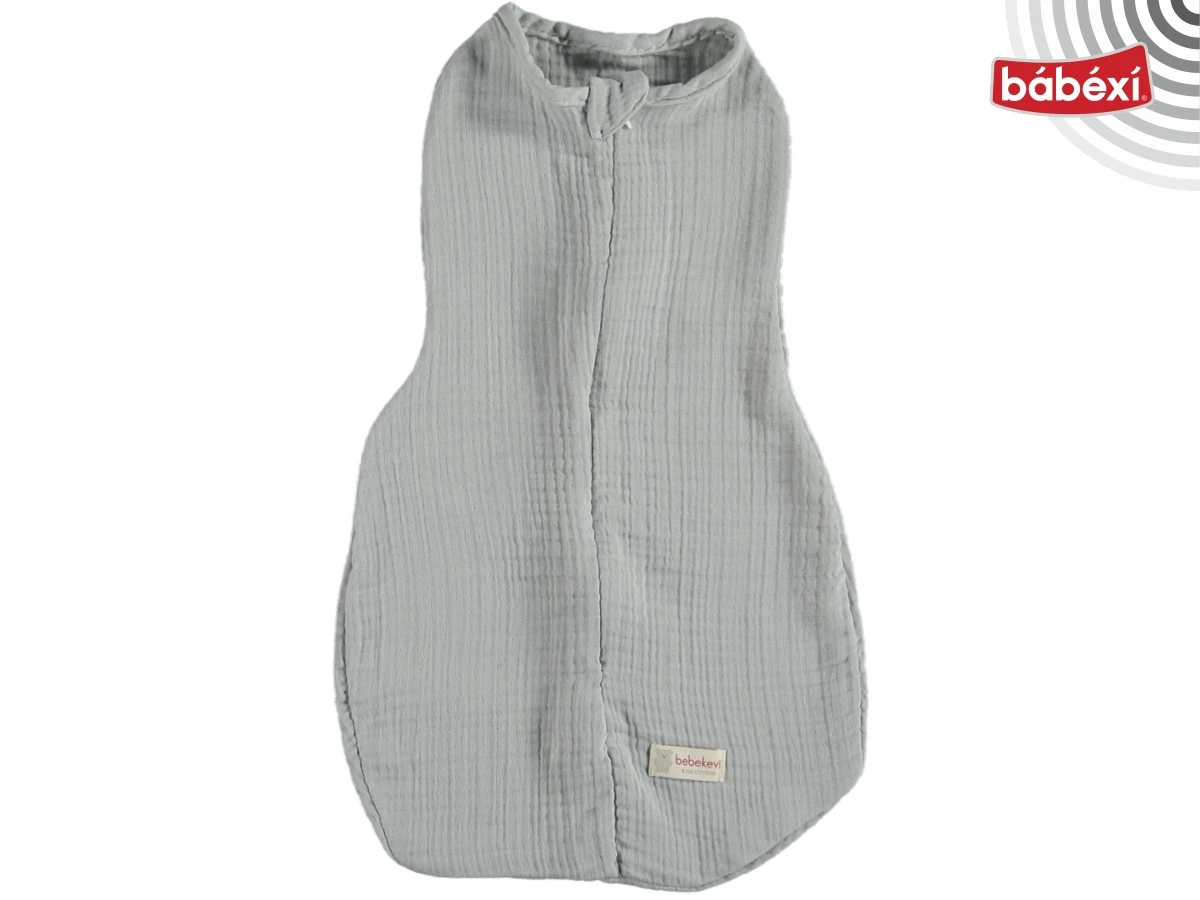 Bebekevi 4 Katlı Muslin Fermuarlı Kundak