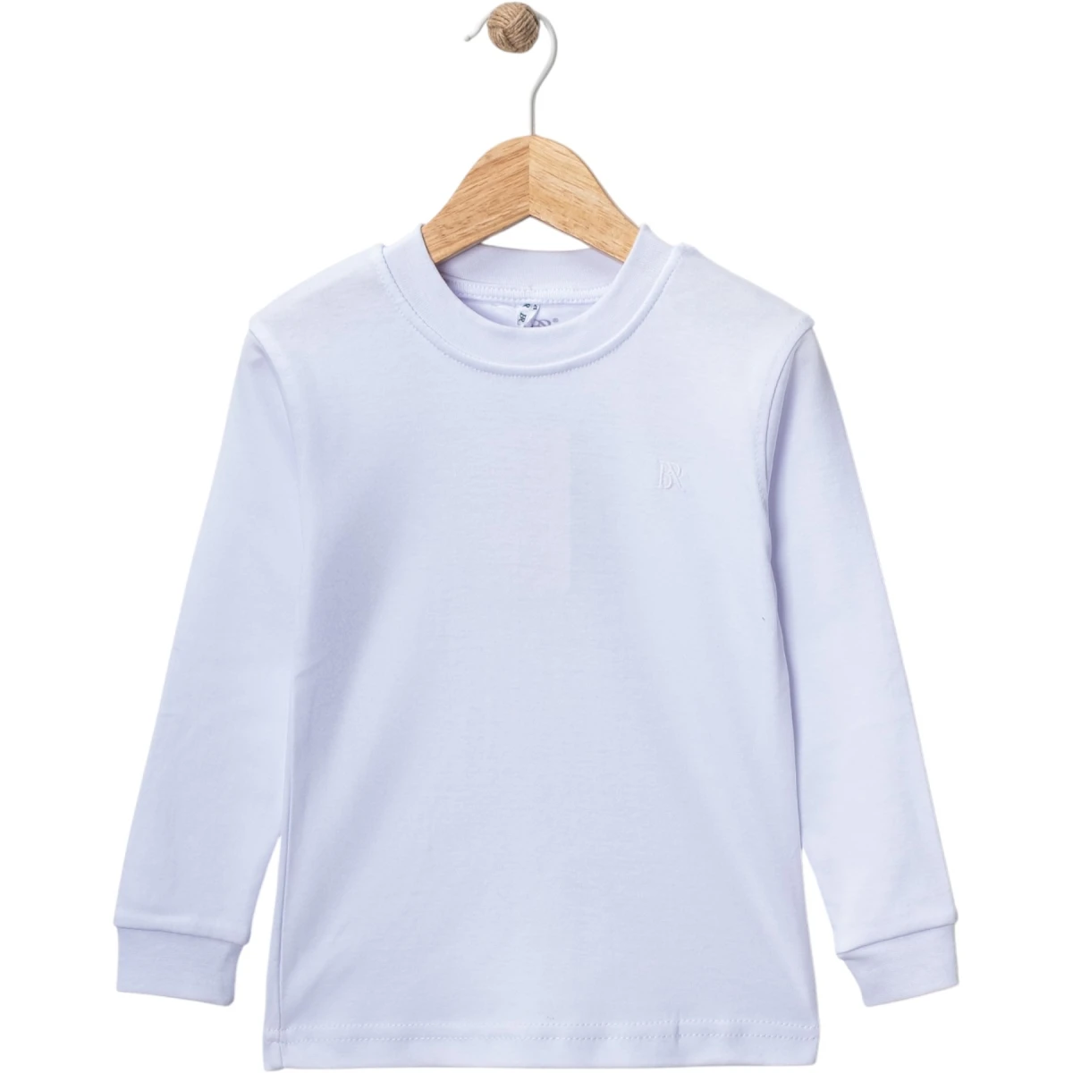 Beyaz İnterlok Sweatshirt