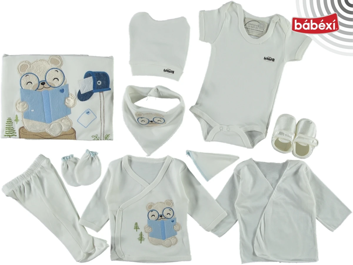 Wise Bear 10-Piece Onesie Set
