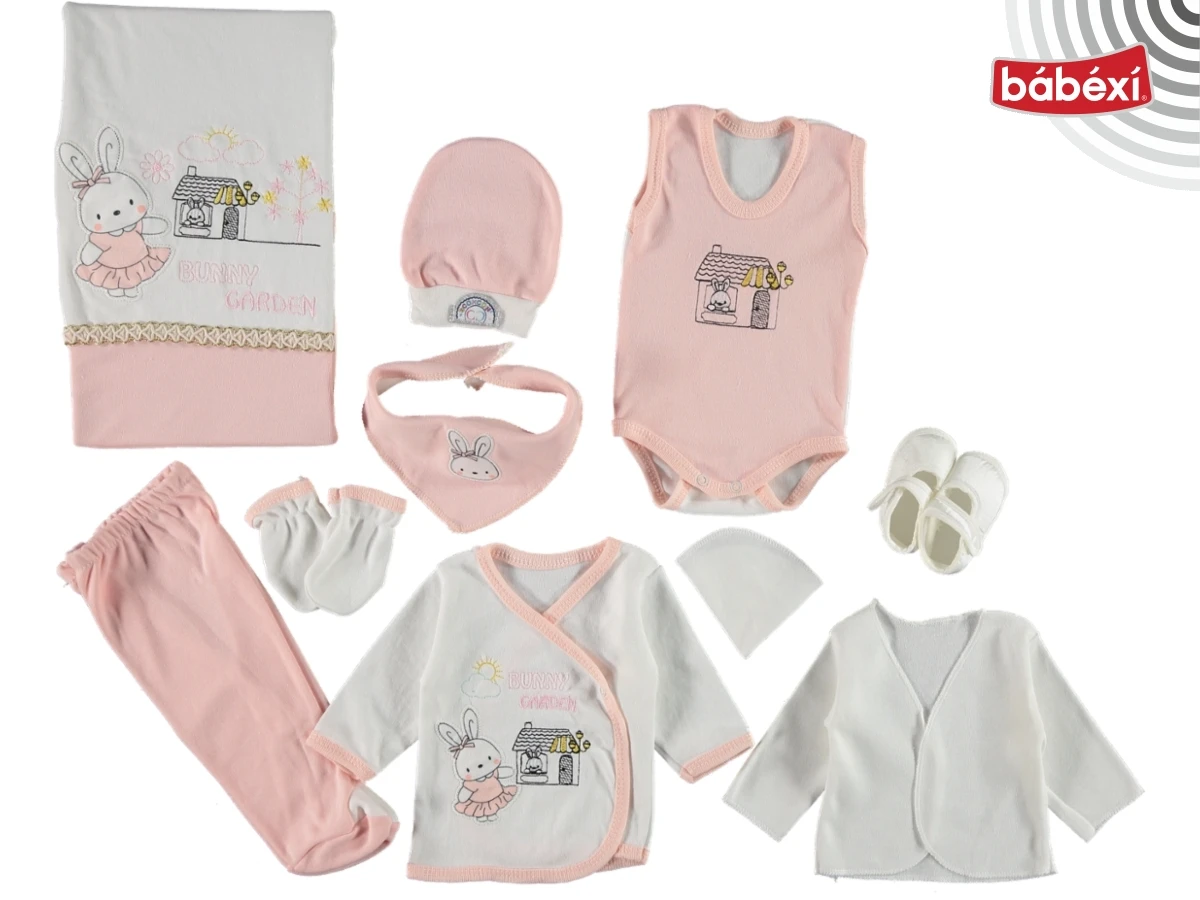 Bunny Garden 10'lu Zıbın Seti
