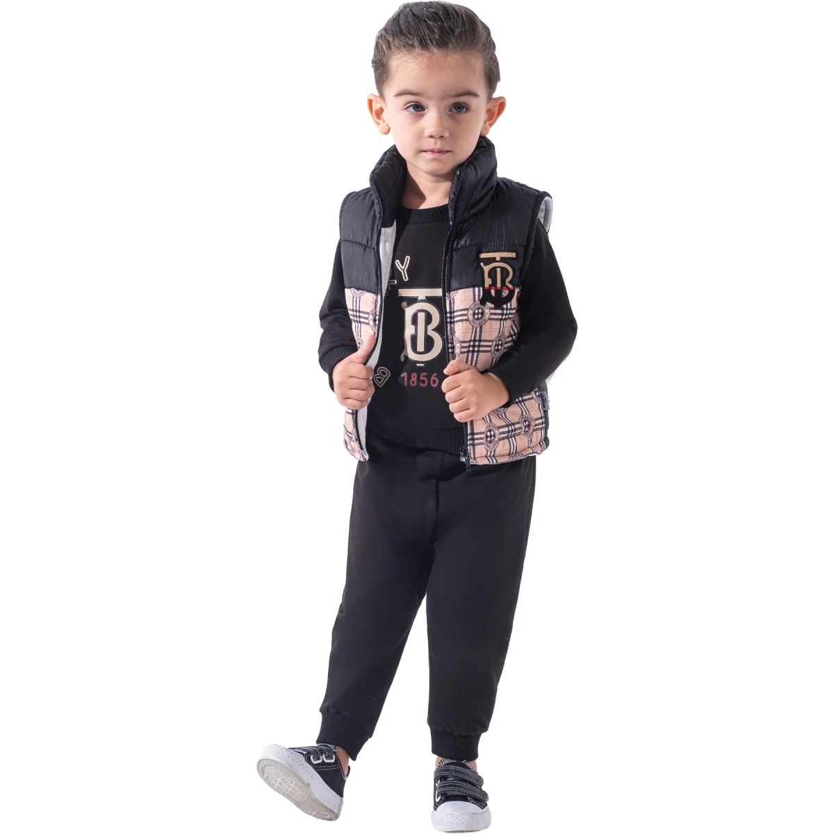 Burberry Yelek Takım