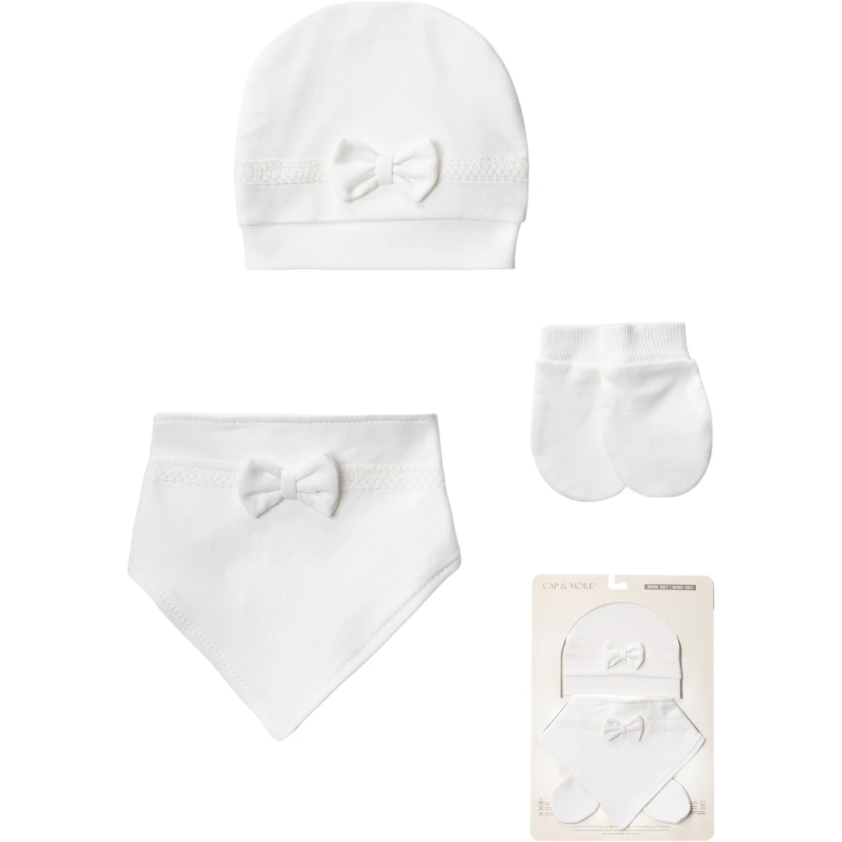 Cap&More 3'lü Penye Set Takım