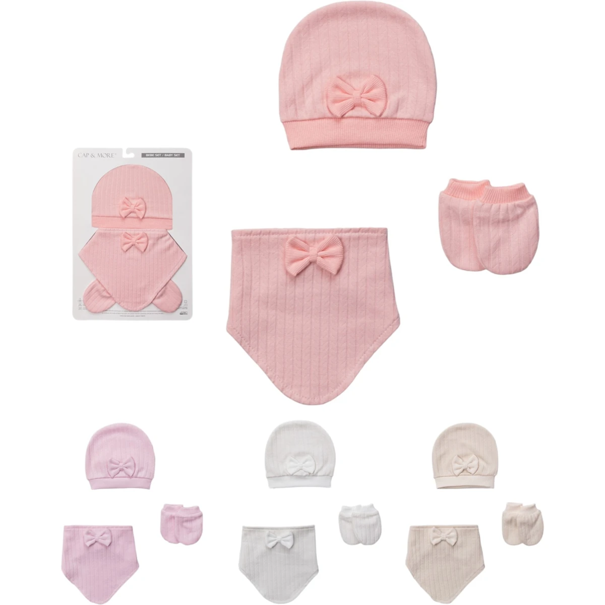 Cap&more 3lü Set Tkm