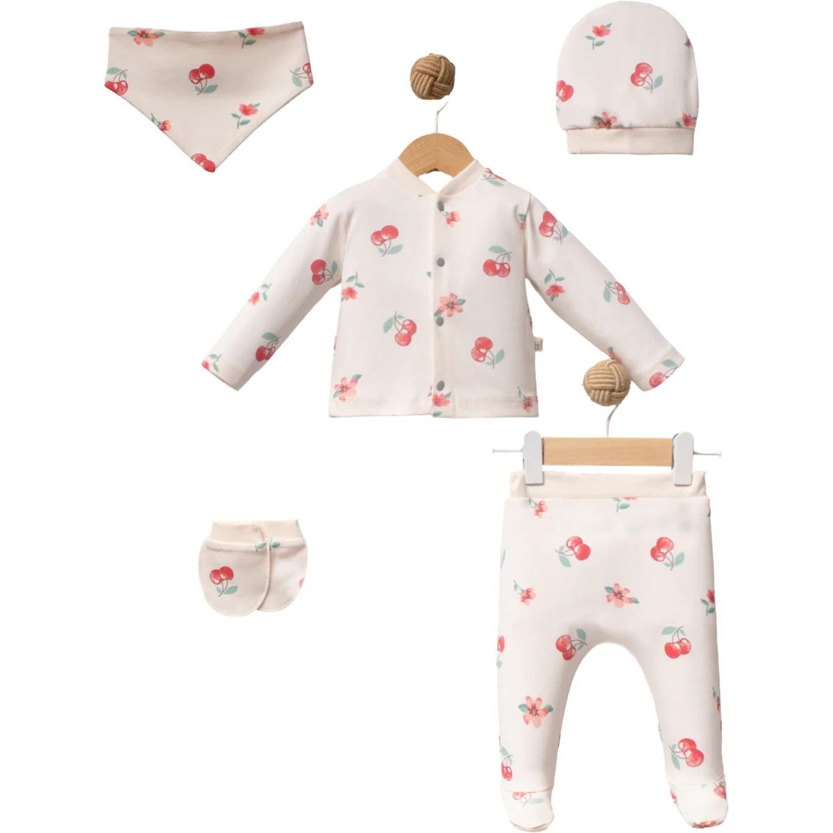 Cherry 5-Piece Set
