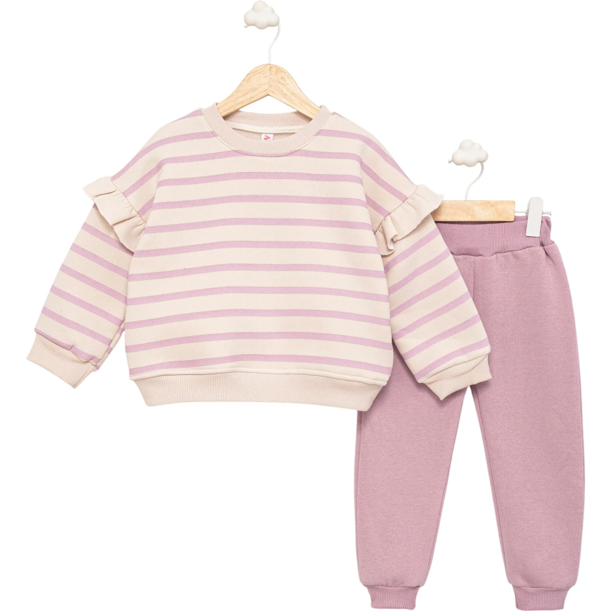 Striped tracksuit set