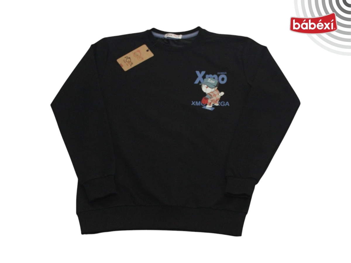 Çocuk Sıfır Yaka Sweatshirt