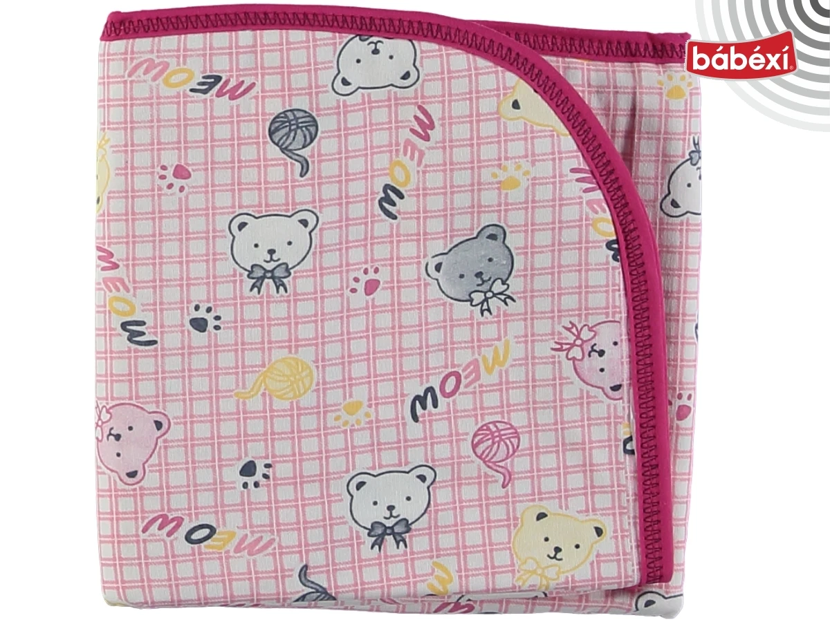 Desenli Bebe Battaniye 97*102 Unisex