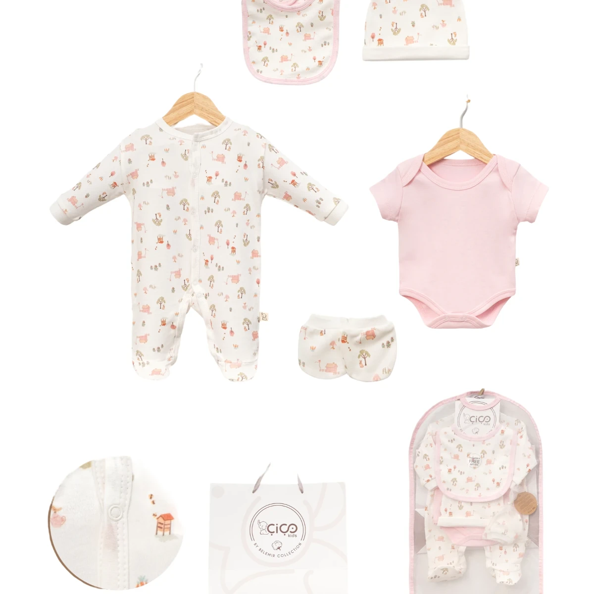 Nature Print 5-Piece Gift Set