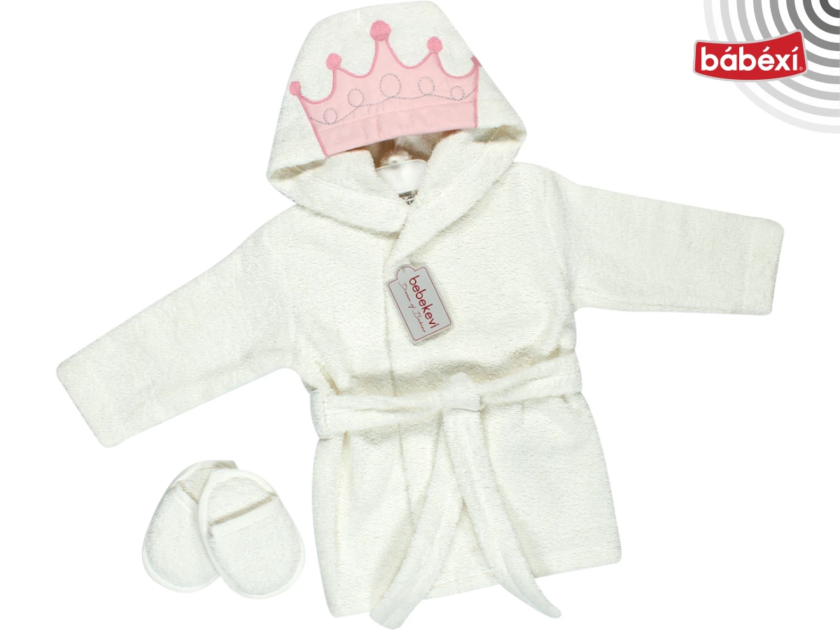 Dokuma Mini Bornoz (2'li)