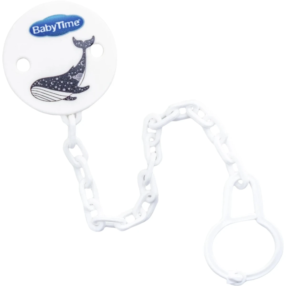 Pacifier Clip Patterned
