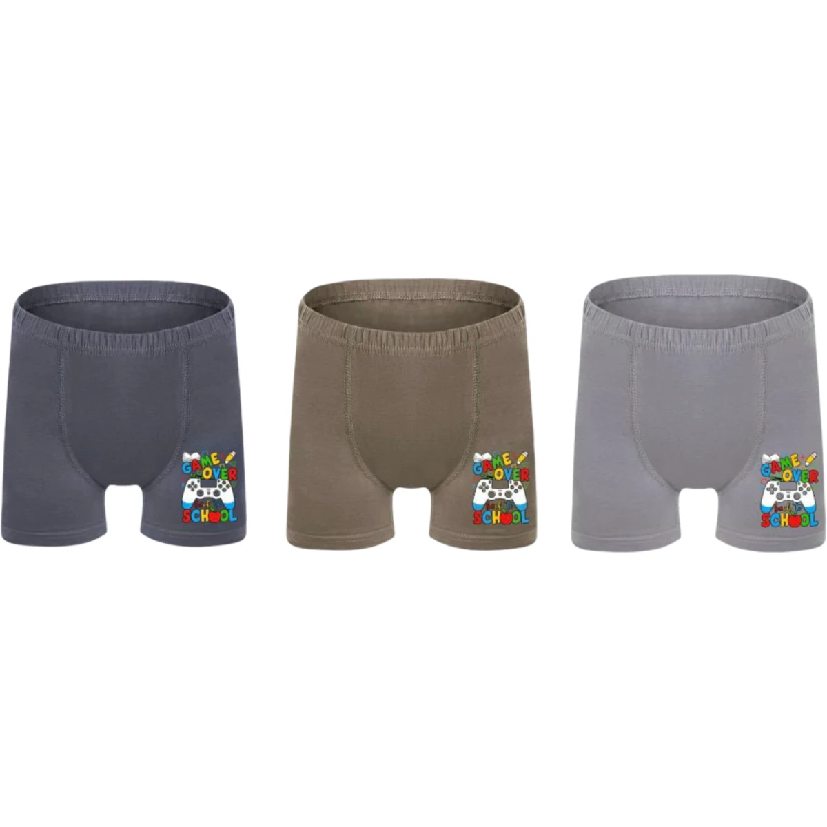 Erkek Çocuk Baskılı Boxer 4 Yaş - 5 Yaş