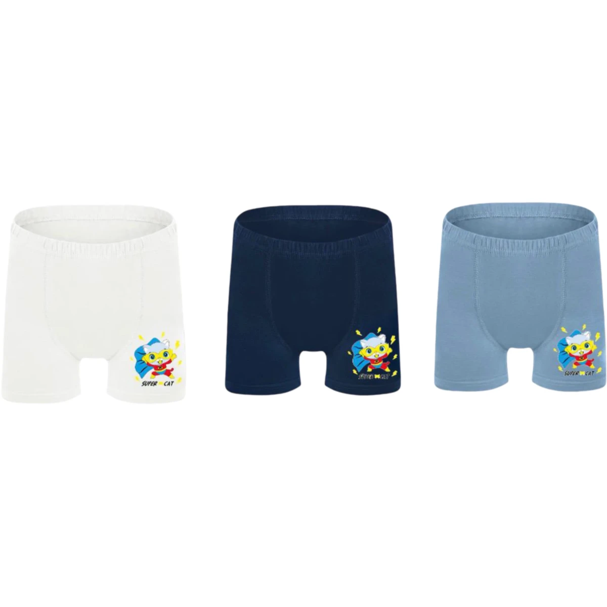 Erkek Çocuk Baskılı Boxer 8 Yaş - 9 Yaş