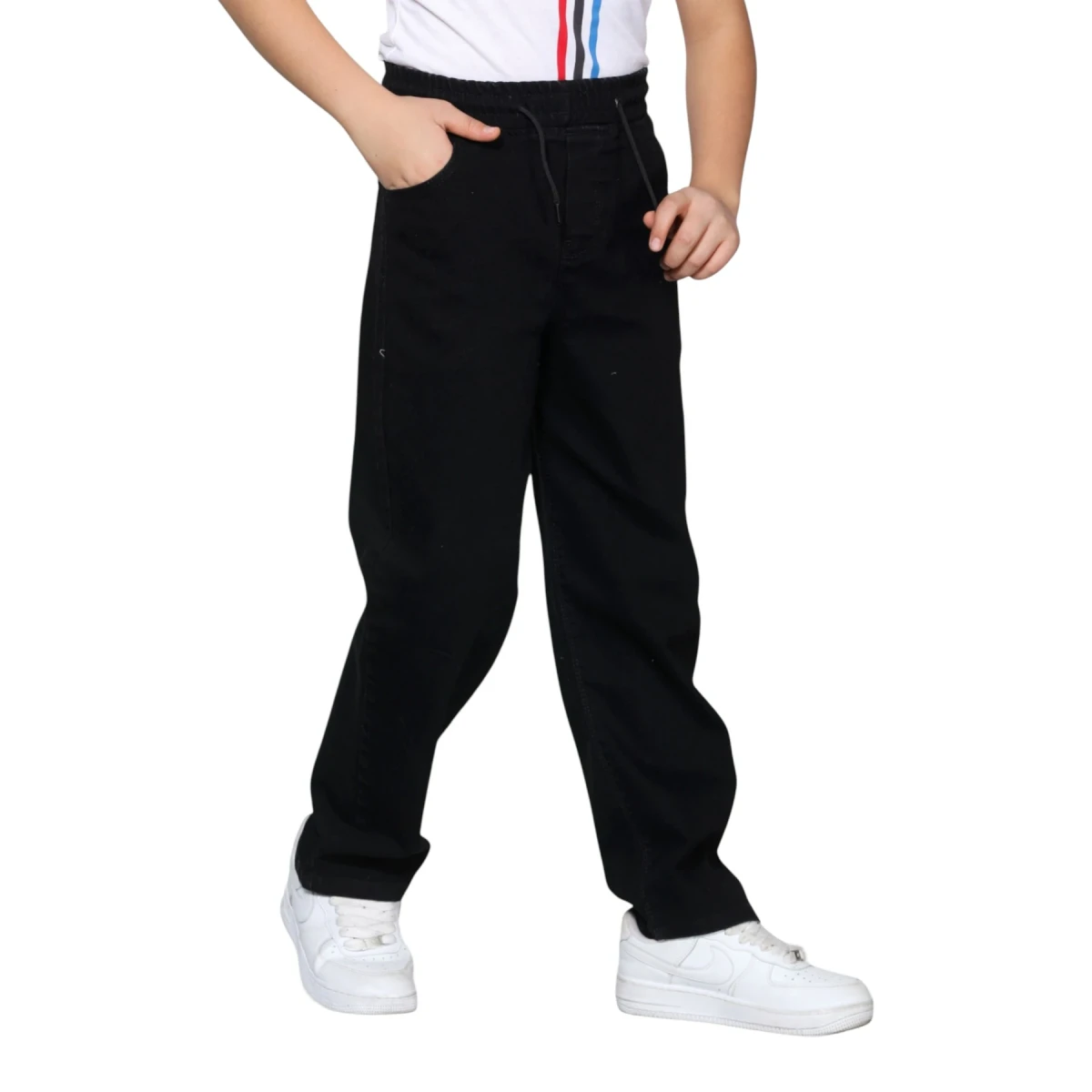Boys' Elastic Waist Baggy Pants