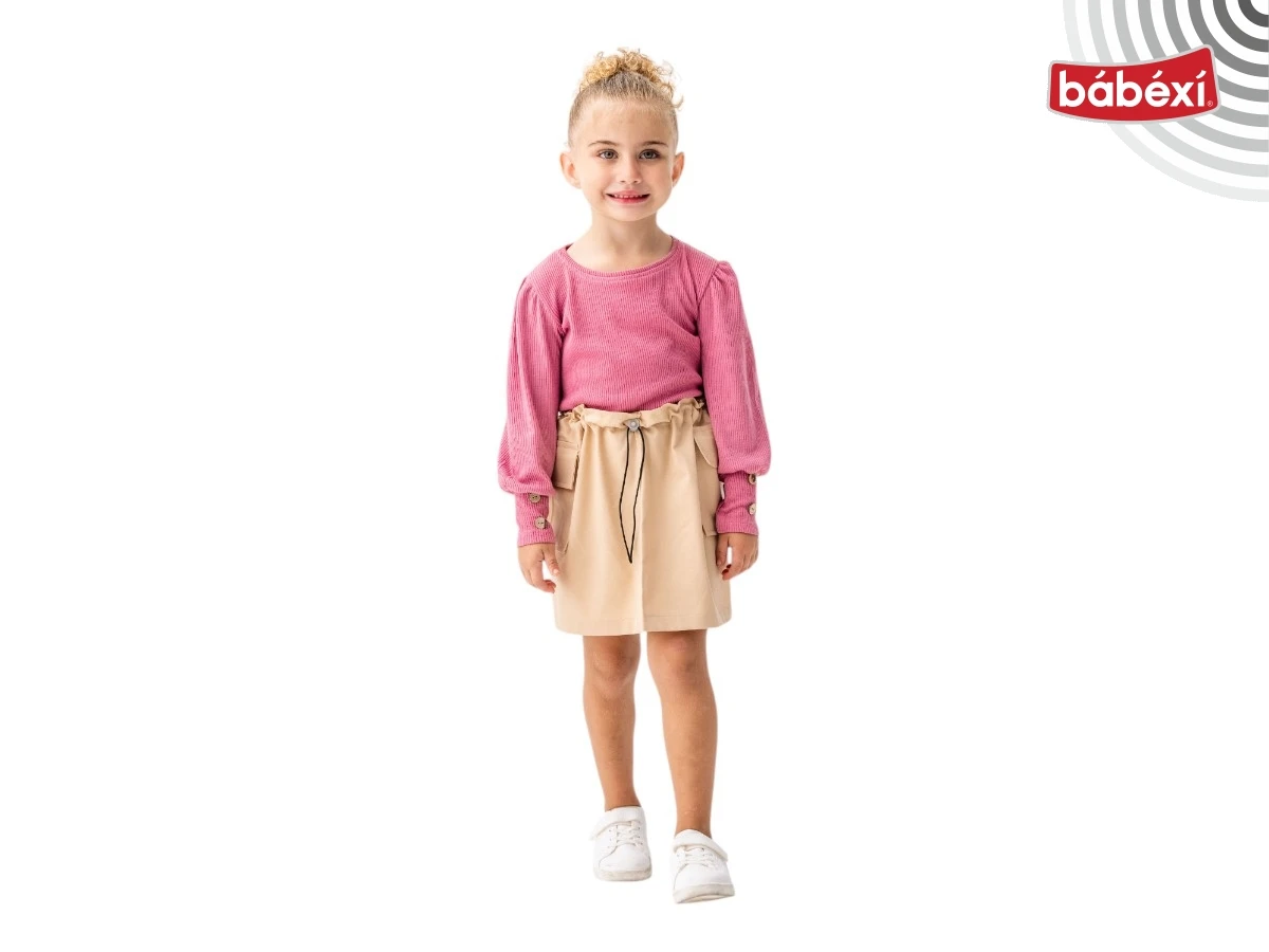 with Skirt Combed Cotton Set