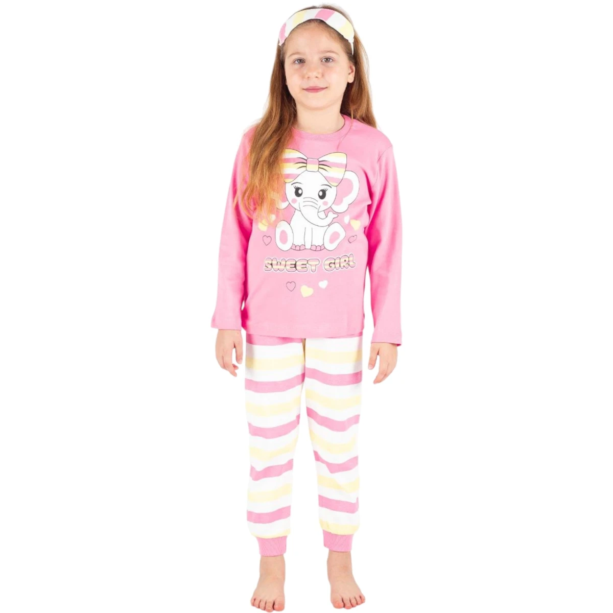 Fiyonklu Filli Pijama Takım