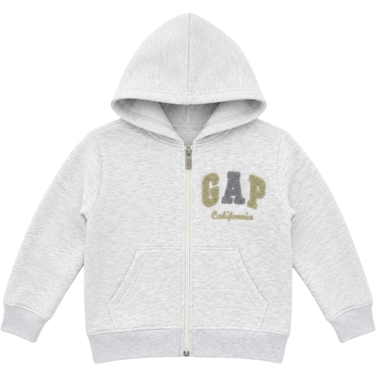 Gap Nakış Detaylı Kapşonlu Fermuarlı