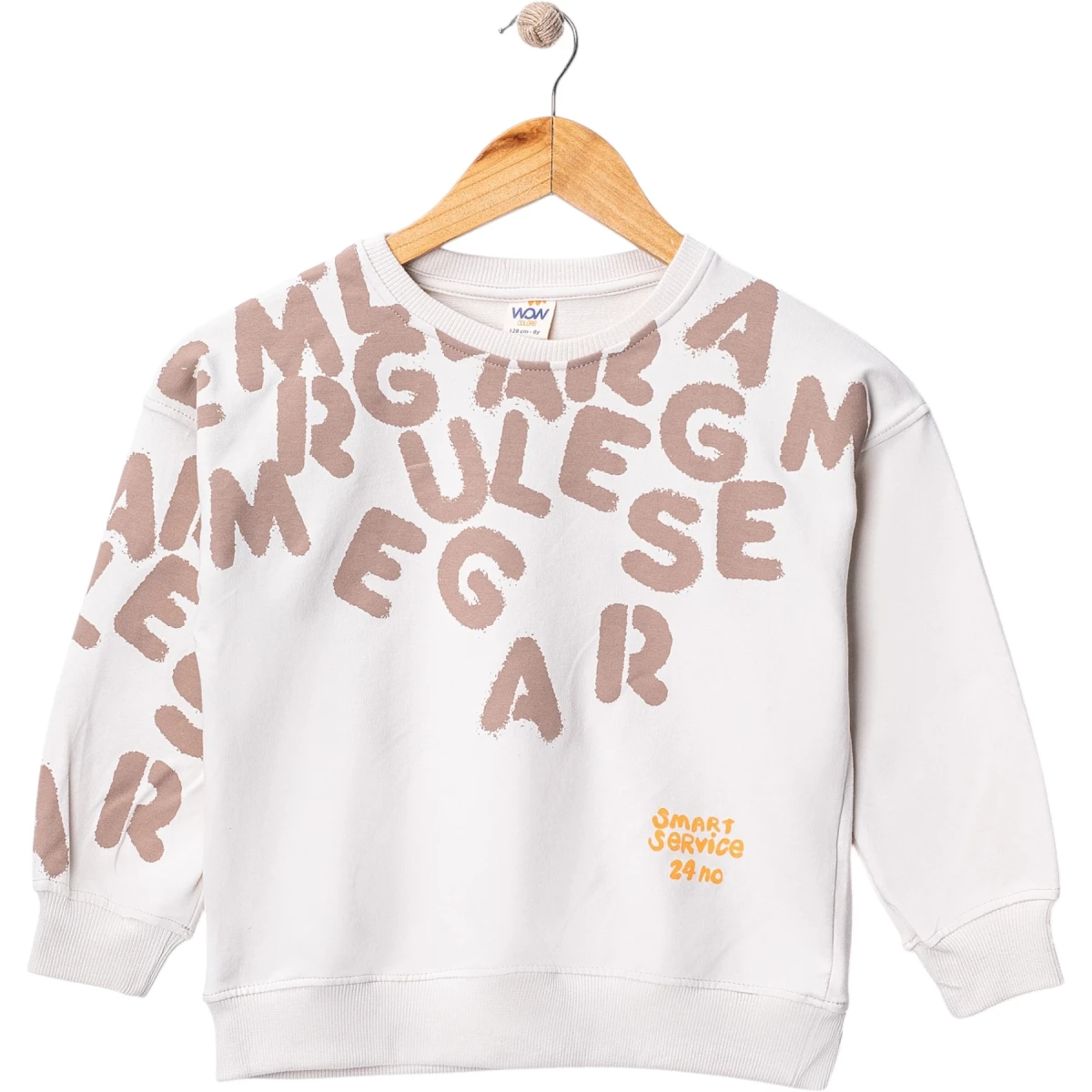 Harfler Baskılı Sweat