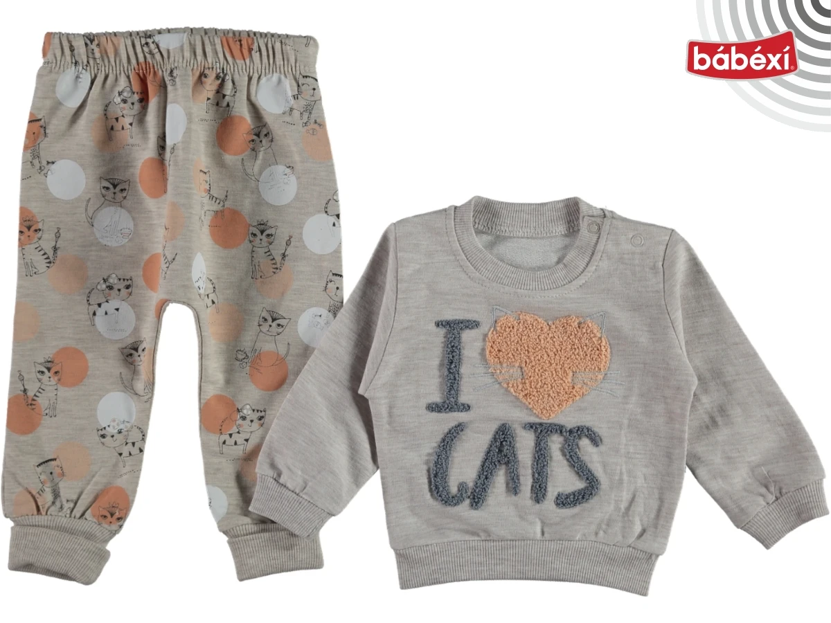 İ Love Cats 2li Takım