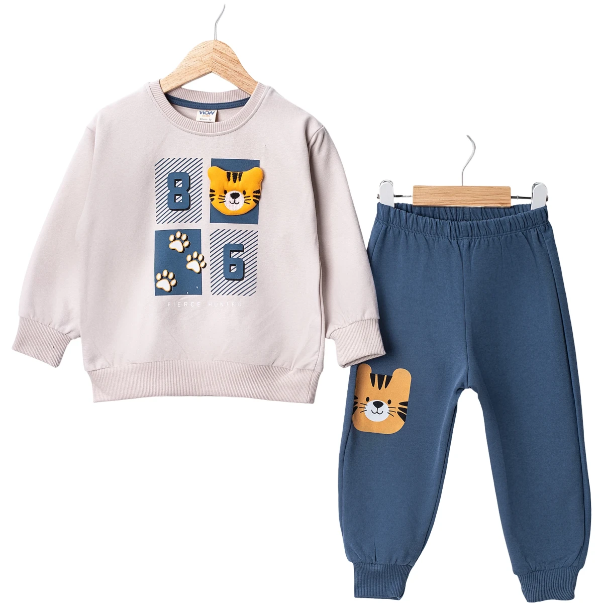 Tiger Puffer Two-Piece Set