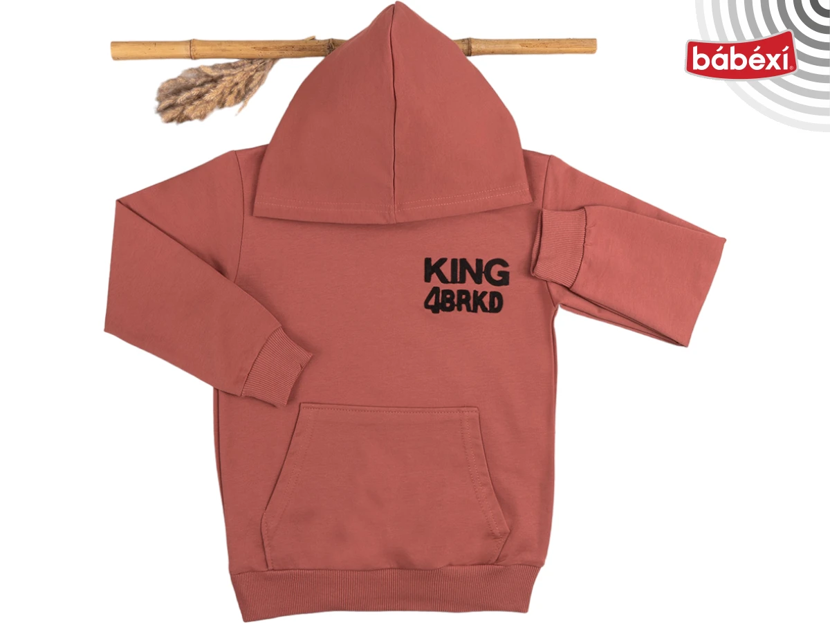 Kapüşonlu İki İplik Sweatshirt