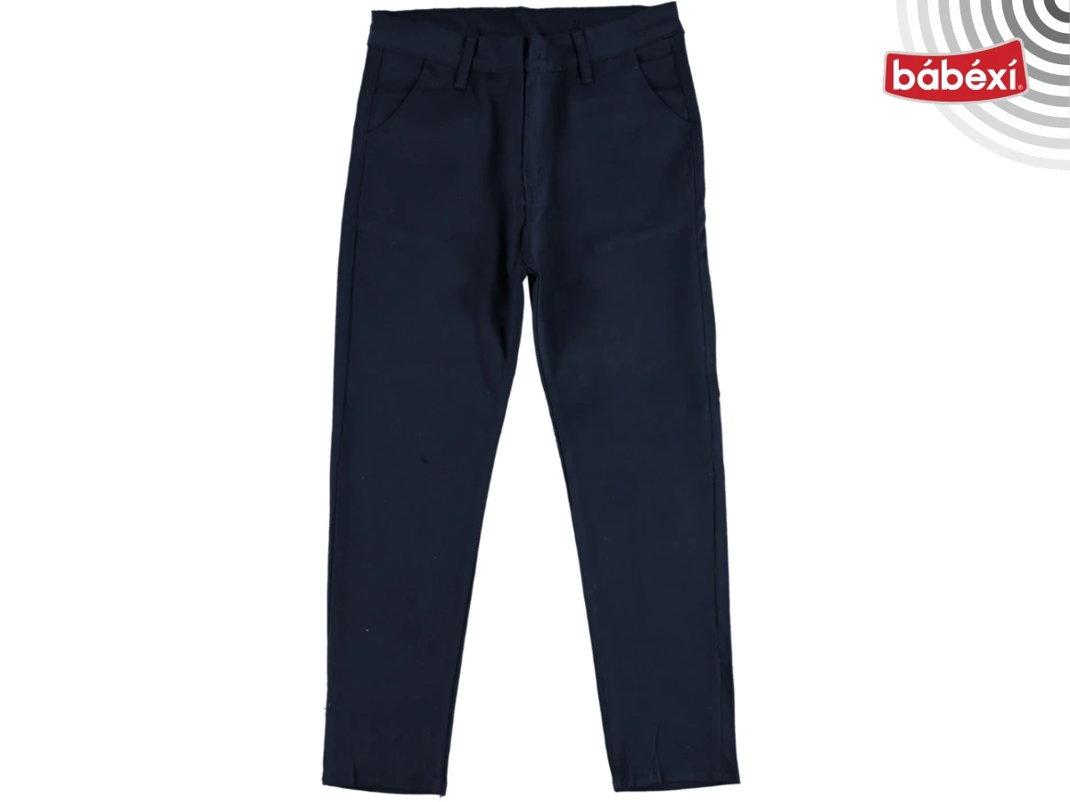 Belted Flannel School Trousers