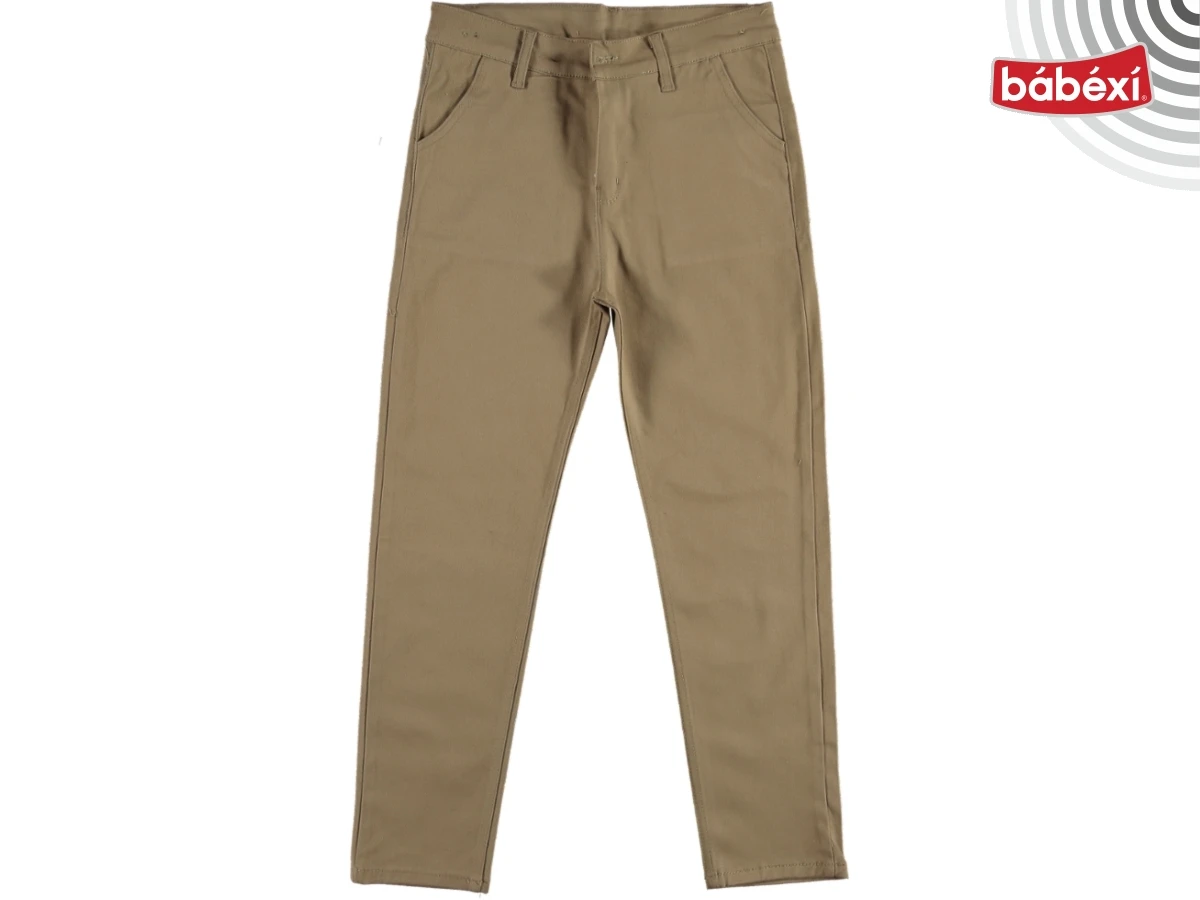 Belted Flannel School Trousers