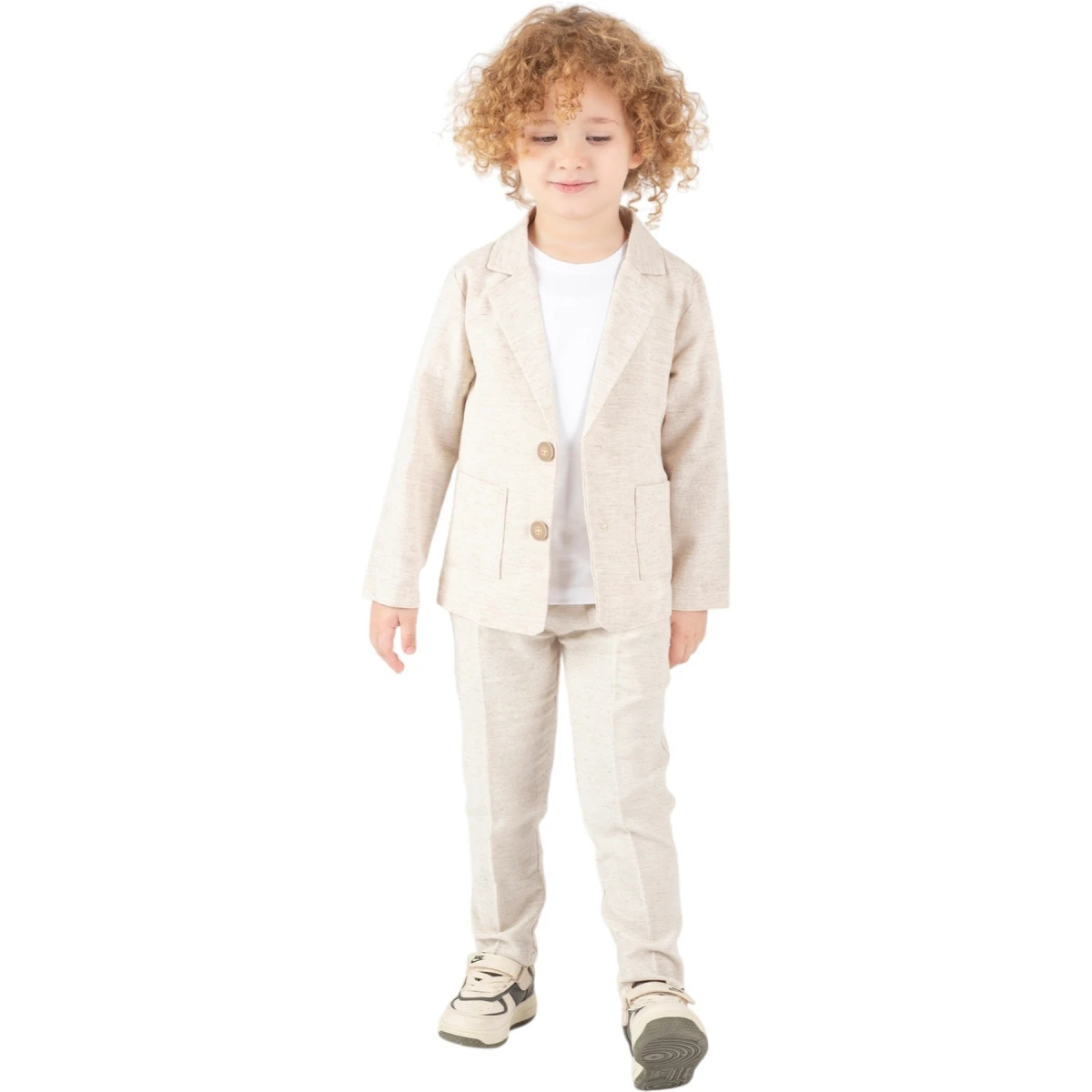 Linen With T-Shirt Set