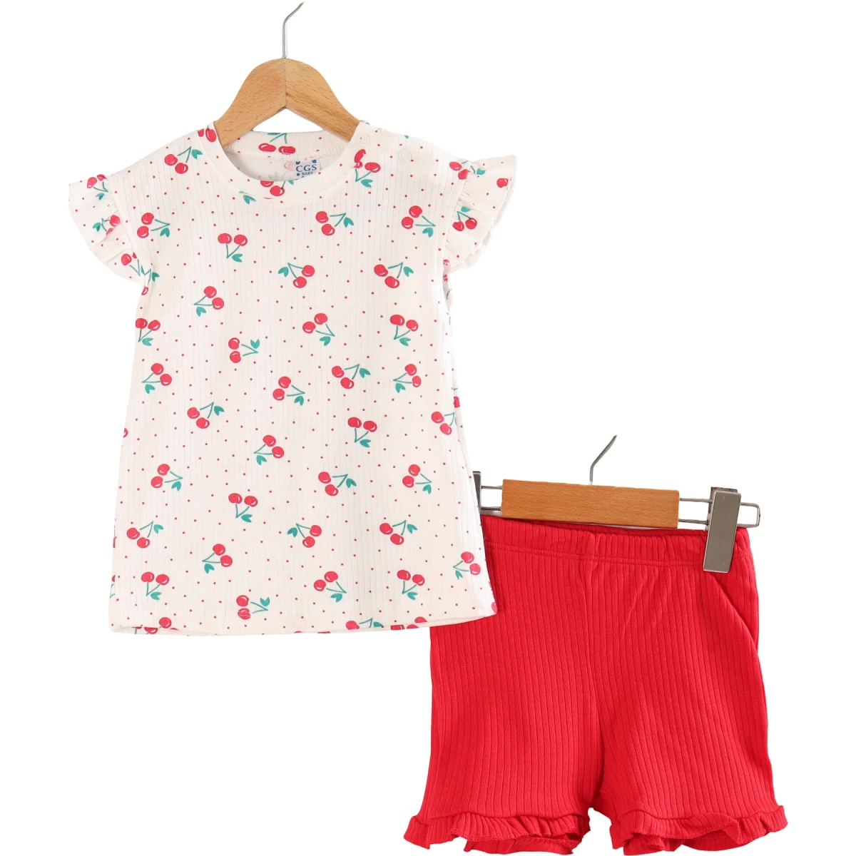 Cherry-Print Set