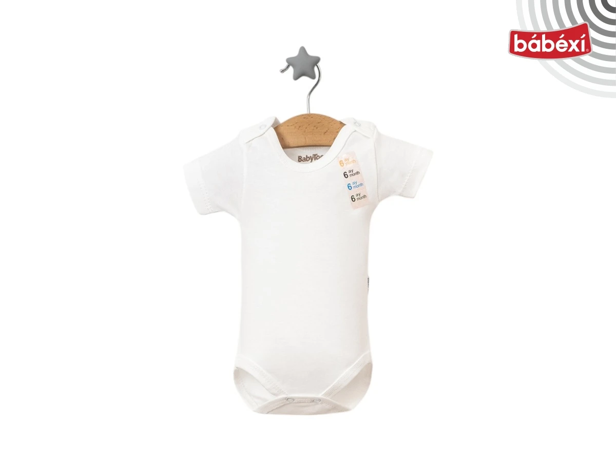 Kısa Kol Düz Bebek Body