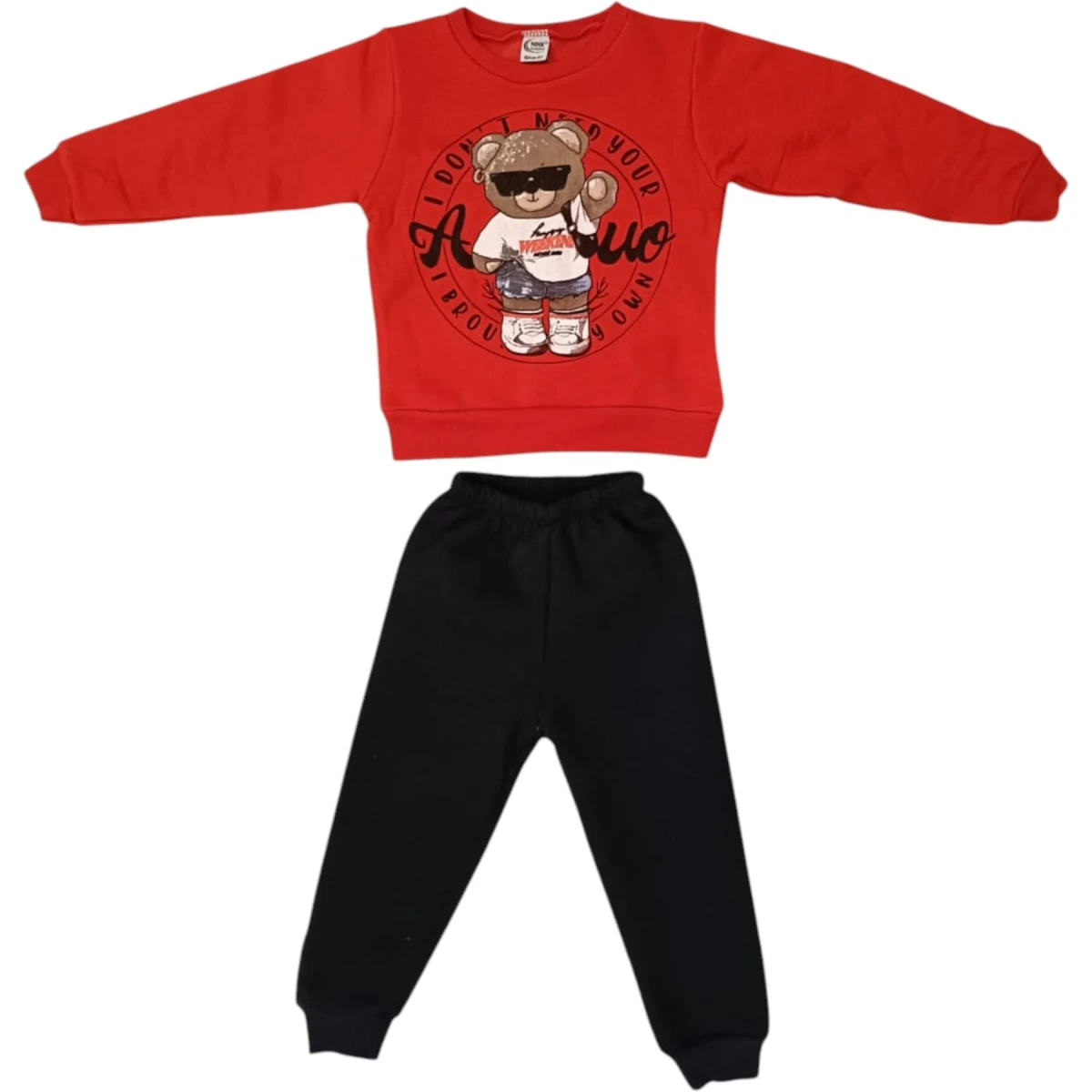 Winter Bear with Glasses Print Set
