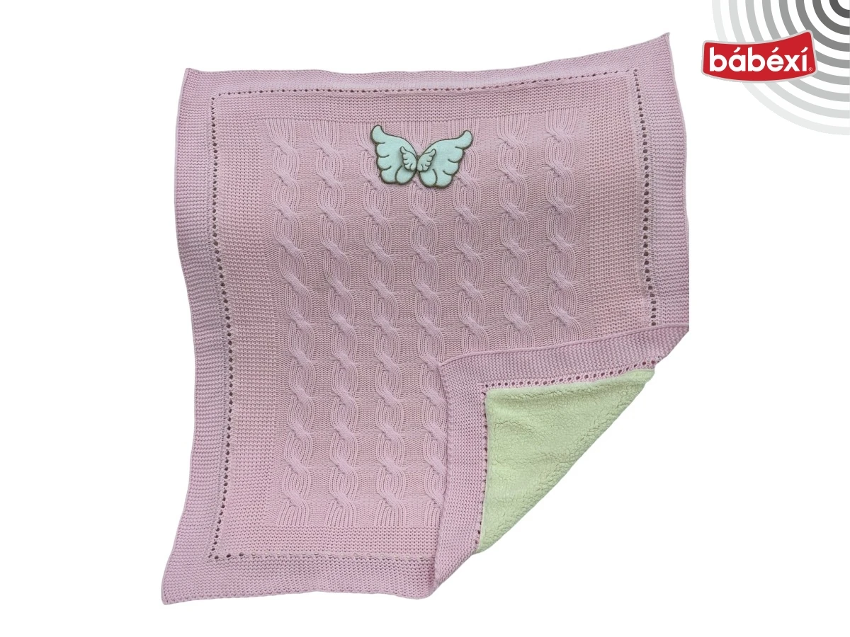 Winter Welsoft Cable-Knit Angel