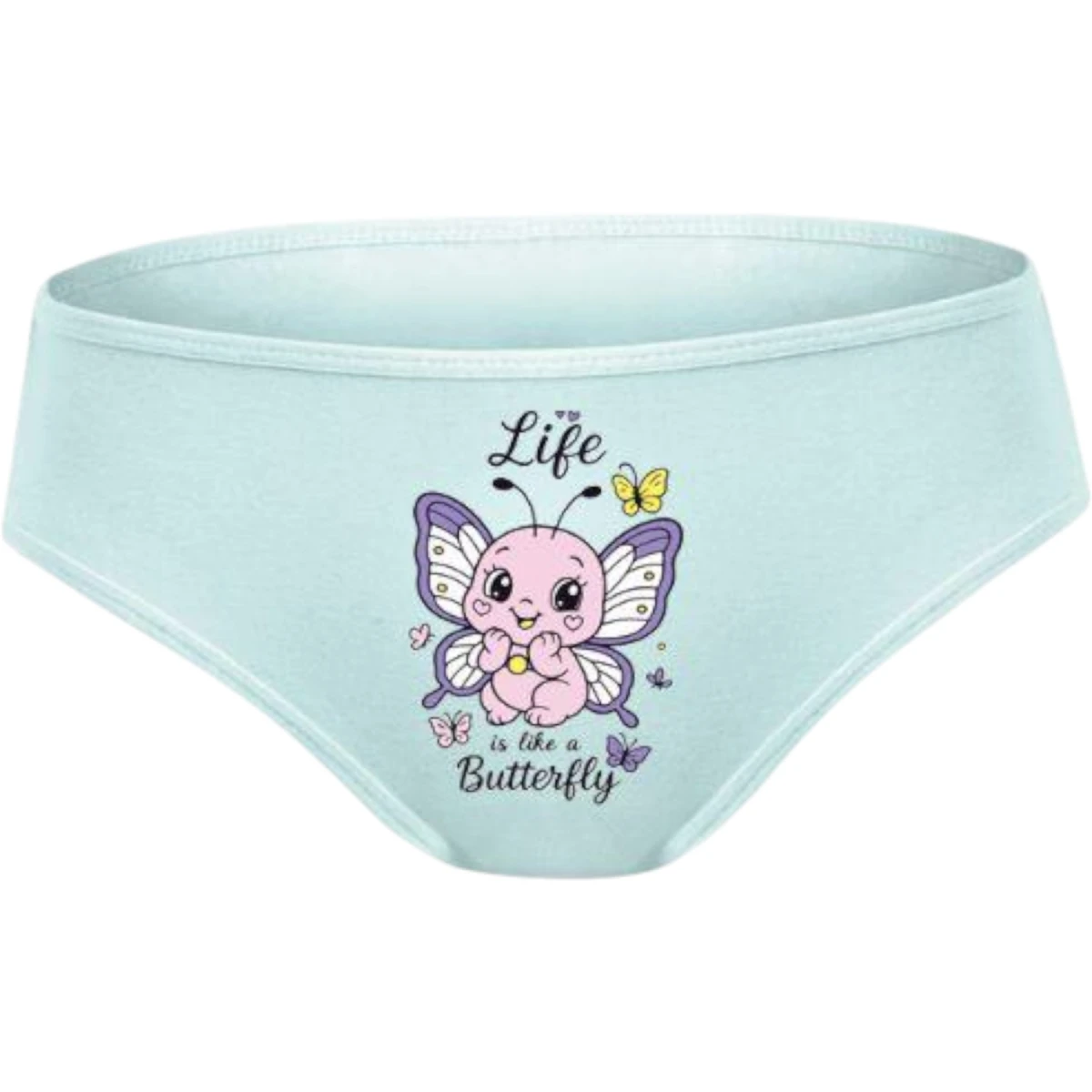 Kız Çocuk Baskılı Slip