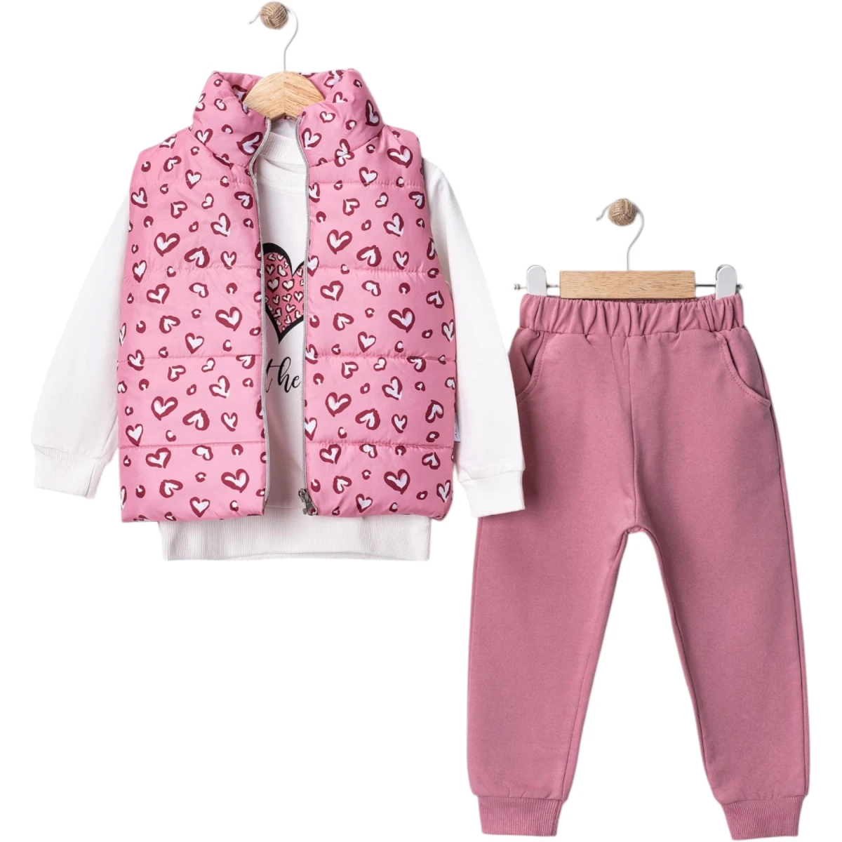 Kız Çocuk Üçlü Takım